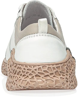 Женские белые полуботинки Shoiberg