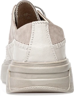 Женские бежевые полуботинки Shoiberg