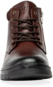 Мужские коричневые ботинки Shoiberg (Натуральная шерсть)