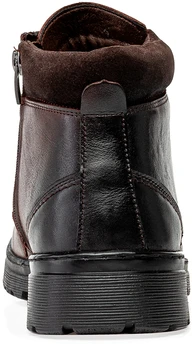 Мужские коричневые ботинки Shoiberg (Натуральная шерсть)