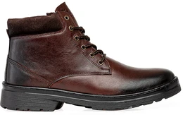 Мужские коричневые ботинки Shoiberg (Натуральная шерсть)