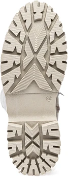 Женские бежевые сапоги Romer (Натуральный мех)