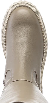 Женские бежевые сапоги Romer (Натуральный мех)