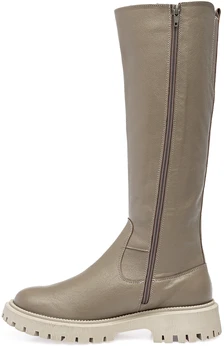 Женские бежевые сапоги Romer (Натуральный мех)