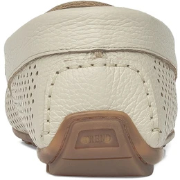 Мужские бежевые мокасины Shoiberg