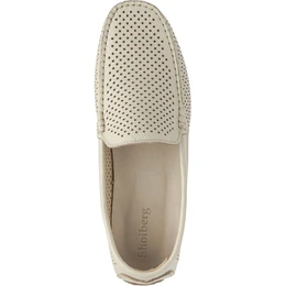 Мужские бежевые мокасины Shoiberg