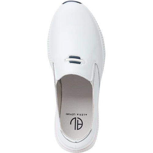 Женские белые слипоны ALEXIA LEVINI