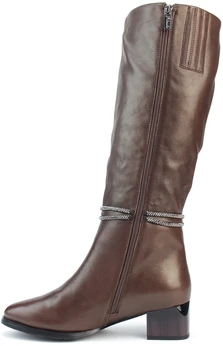 Женские коричневые сапоги Bludo (Евромех)