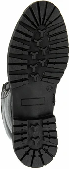 Женские черные ботинки Shoiberg (Натуральная шерсть)