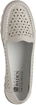 Женские серые мокасины Baden