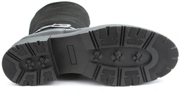 Женские черные сапоги Janita (Натуральный мех)