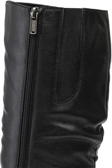 Женские черные сапоги Janita (Натуральный мех)