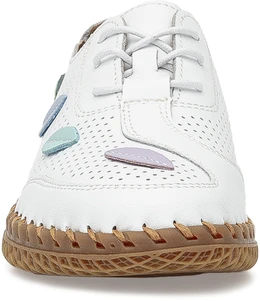 Женские белые полуботинки Baden