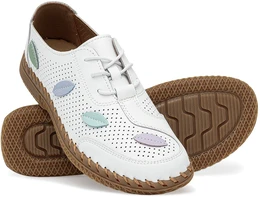 Женские белые полуботинки Baden