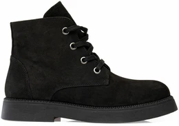 Женские черные ботинки Shoiberg (Байка)