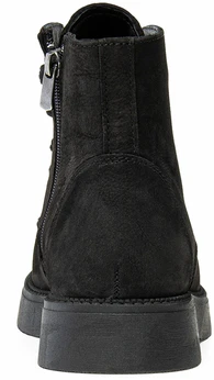 Женские черные ботинки Shoiberg (Байка)