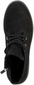 Женские черные ботинки Shoiberg (Байка)