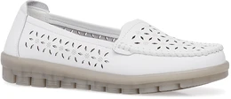 Женские белые мокасины ALEXIA LEVINI