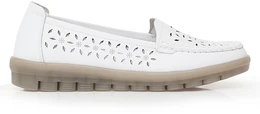 Женские белые мокасины ALEXIA LEVINI