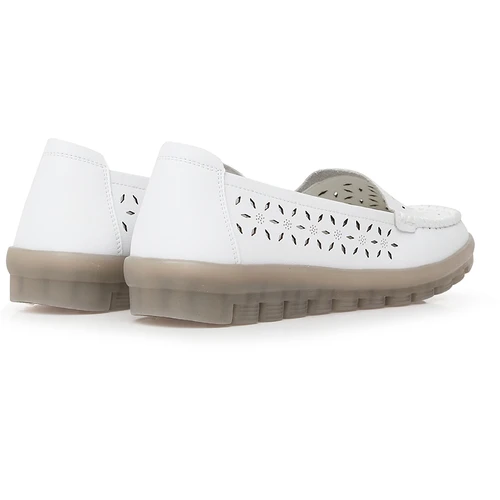 Женские белые мокасины ALEXIA LEVINI