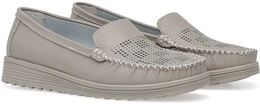 Женские серые мокасины Baden