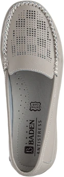 Женские серые мокасины Baden