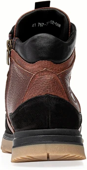 Мужские коричневые ботинки Shoiberg (Натуральная шерсть)