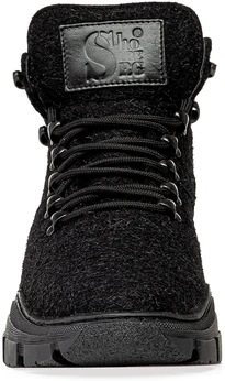 Мужские черные ботинки Shoiberg (Натуральная шерсть)