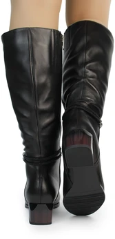 Женские черные сапоги Bludo (Евромех)