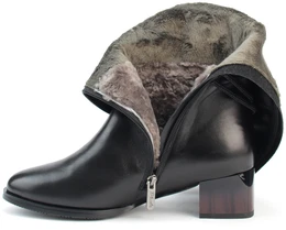 Женские черные сапоги Bludo (Евромех)