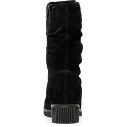 Женские черные полусапоги Janita (Натуральный мех)