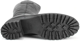 Женские черные сапоги Janita (Натуральный мех)