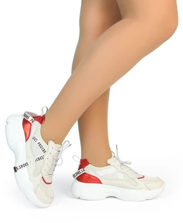 Женские бежевые кроссовки Francesco Donni