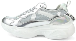 Женские серебряные кроссовки Francesco Donni