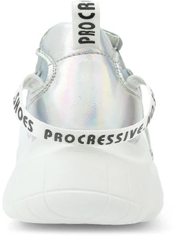 Женские серебряные кроссовки Francesco Donni