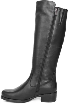 Женские черные сапоги Janita (Натуральный мех)