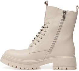 Женские бежевые ботинки Baden (Натуральная шерсть)