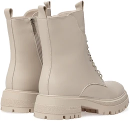 Женские бежевые ботинки Baden (Натуральная шерсть)