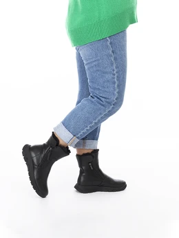 Женские черные ботинки Baden (Натуральная шерсть)