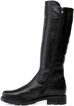 Женские черные сапоги Francesco Donni (Натуральный мех)