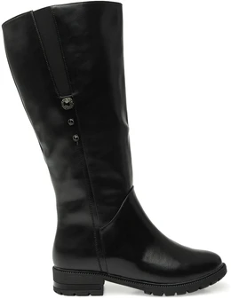 Женские черные сапоги Ascalini (Евромех)