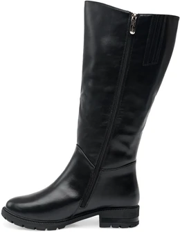 Женские черные сапоги Ascalini (Евромех)