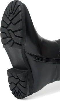 Женские черные сапоги Ascalini (Евромех)