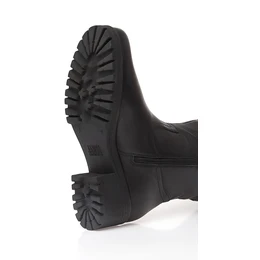 Женские черные сапоги Janita (Натуральный мех)