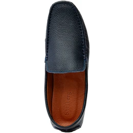 Мужские синие мокасины Shoiberg