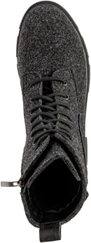 Женские черные ботинки Shoiberg (Натуральная шерсть)