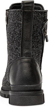 Женские черные ботинки Shoiberg (Натуральная шерсть)