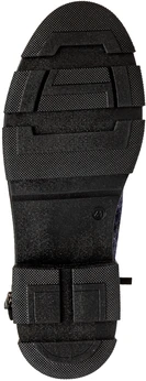 Женские синие ботинки Shoiberg (Натуральная шерсть)