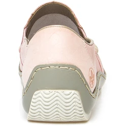 Женские розовые полуботинки Rieker