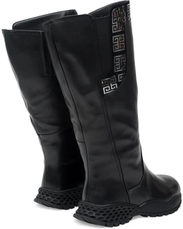 Женские черные сапоги Ascalini (Евромех)